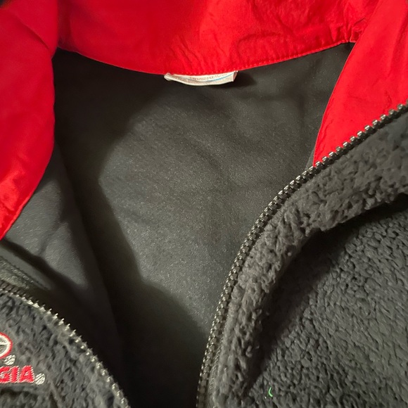 Georgia Bulldogs Women’s Columbia Full Zip Sweater - Picture 7 of 13